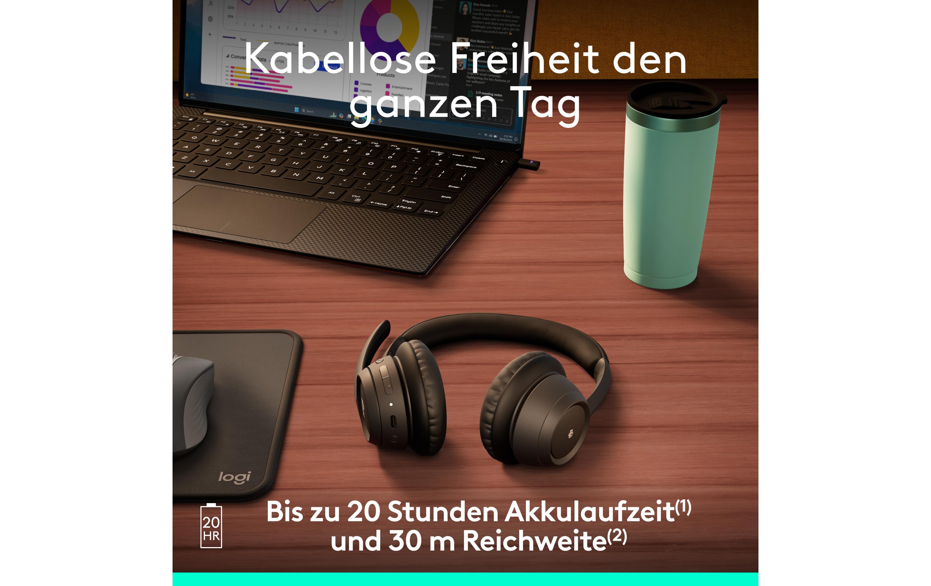 Zone 305 TeamsKabelloses Headset – für Unternehmen zertifiziert und ideal für den Masseneinsatz