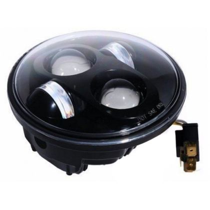 Phare avant Brazoline NIGHT LED Universel - Noir