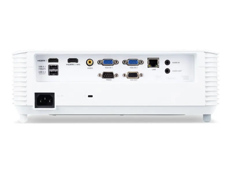 Acer S1386WHN - DLP-projektor - 3D - 3600 lumen - WXGA (1280 x 800) - 16:10 - 720p
