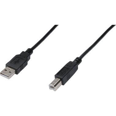 câble de connexion USB 2.0, mâle USB-A - mâle USB-B