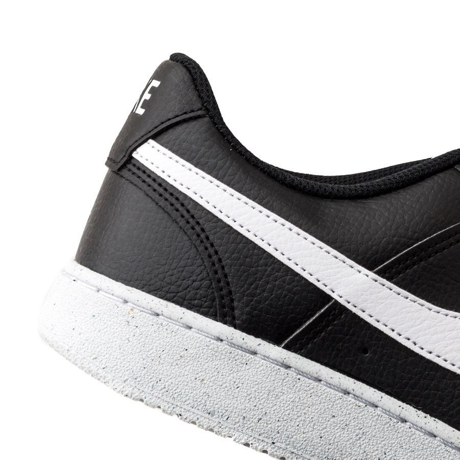Nike Chaussures Court Vision Low Next Nature - Noir/Blanc
