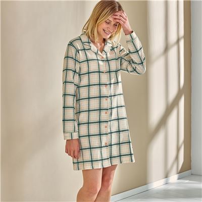 Chemise de nuit flanelle
