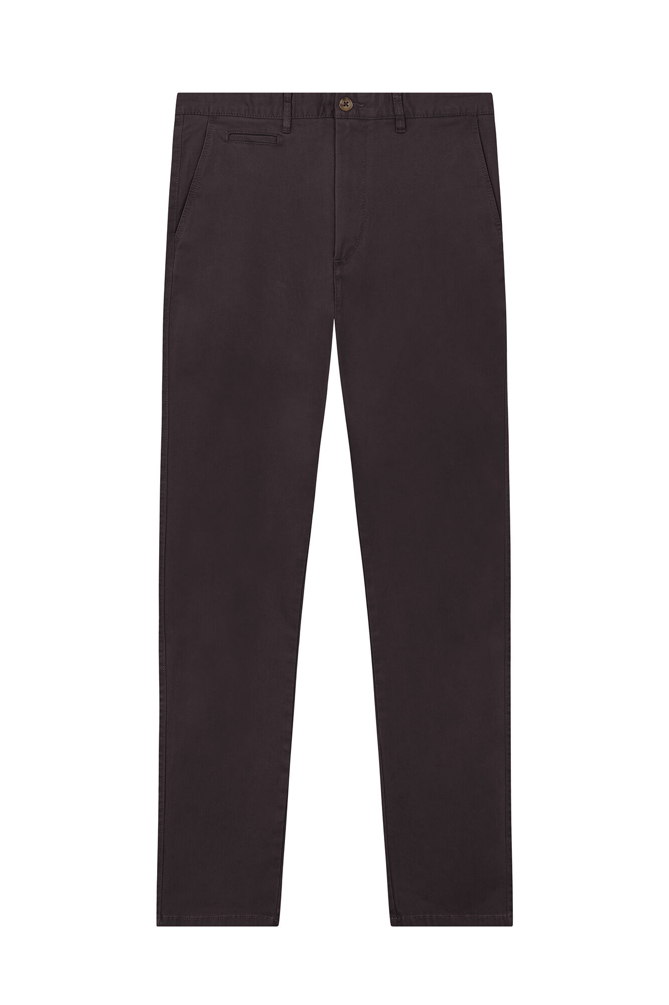 Calças chino de corte justo