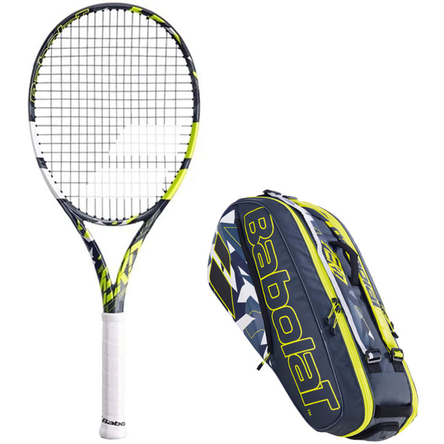 Babolat Pure Aero Team Racket + Tas