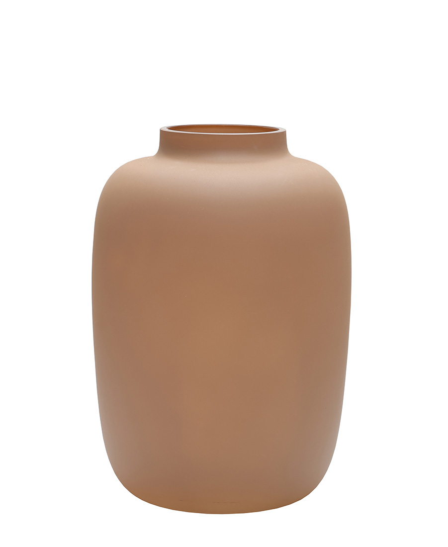 Vaas Artic XS matte sand Ø17 x H24 cm