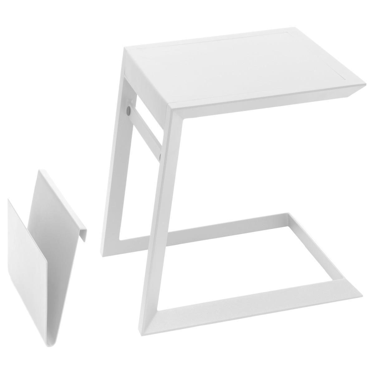TABLE APPOINT ALLURE BLANC