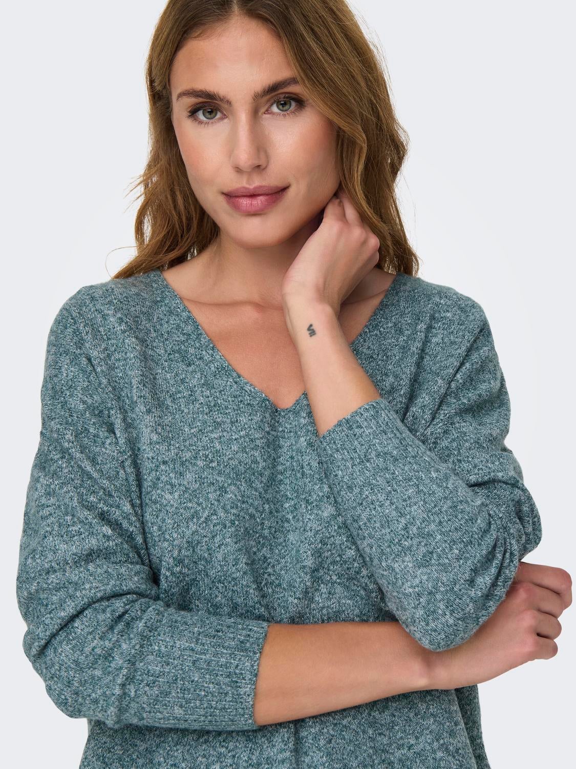 ONLRICA Strickpullover Sea Moss