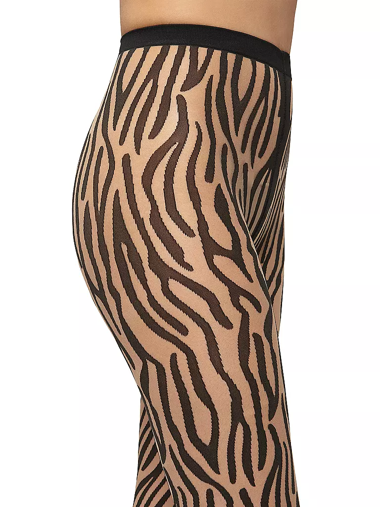 WOLFORD Modestrumpfhose WILDERNESS 20 DEN Fairly/Black beige