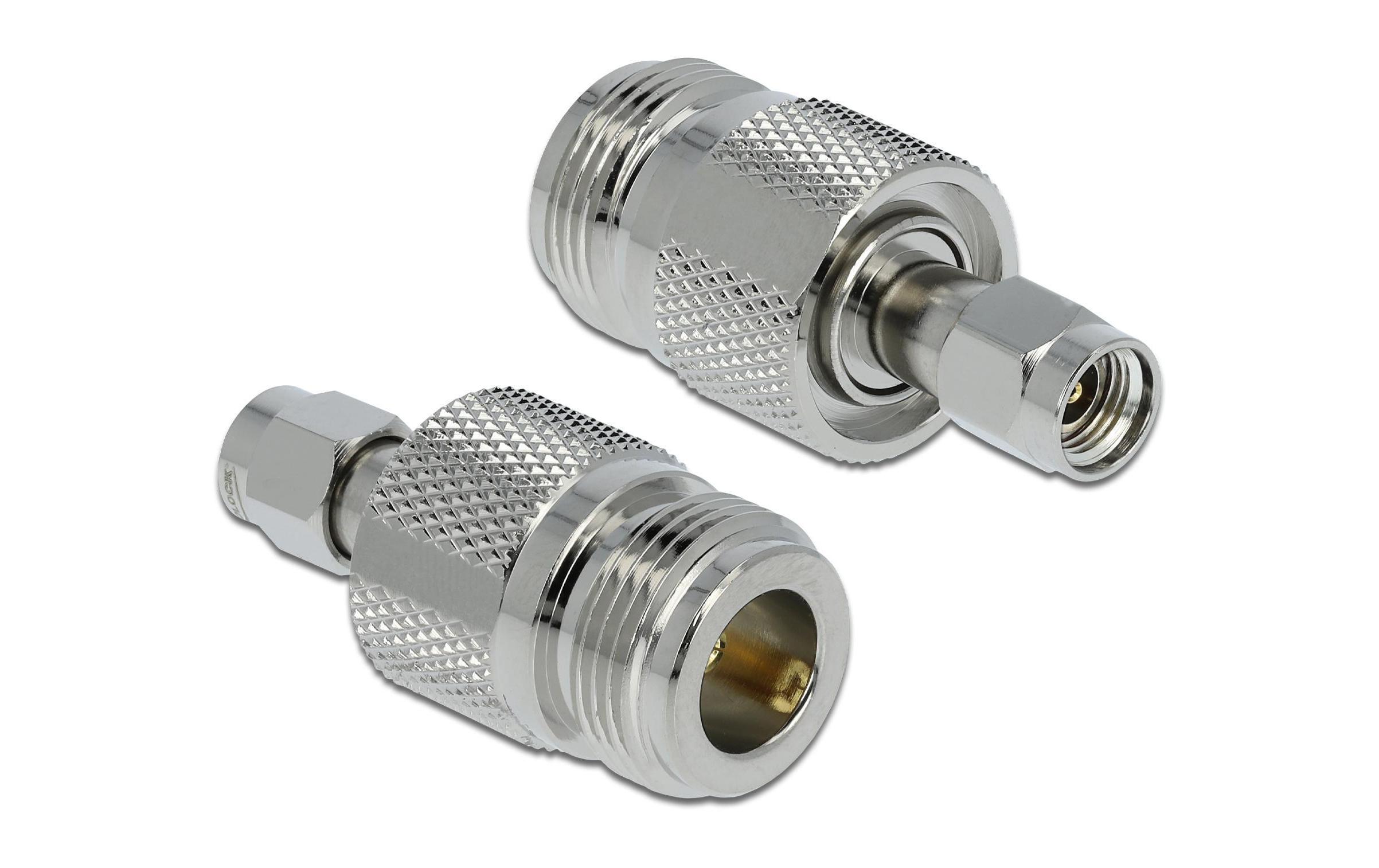 Antennenadapter N-Type Buchse (f) - RP-SMA Stecker (m)Delock Adapter N Buchse zu RP-SMA Stecker