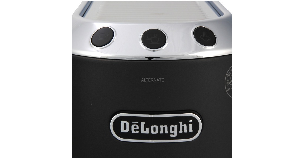 DeLonghiDedica Style EC 685.BK espressomachine  (Zwart/hoogglans zilver)