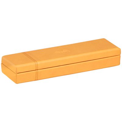 RHODIA Rhodiarama - Trousse plumier - orange - en polyuréthane