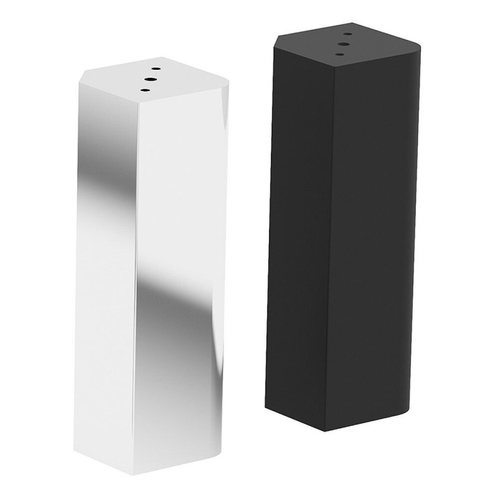 MØBELBEN RIVA FOR AGNES 10CM SVART 4STK/PK
