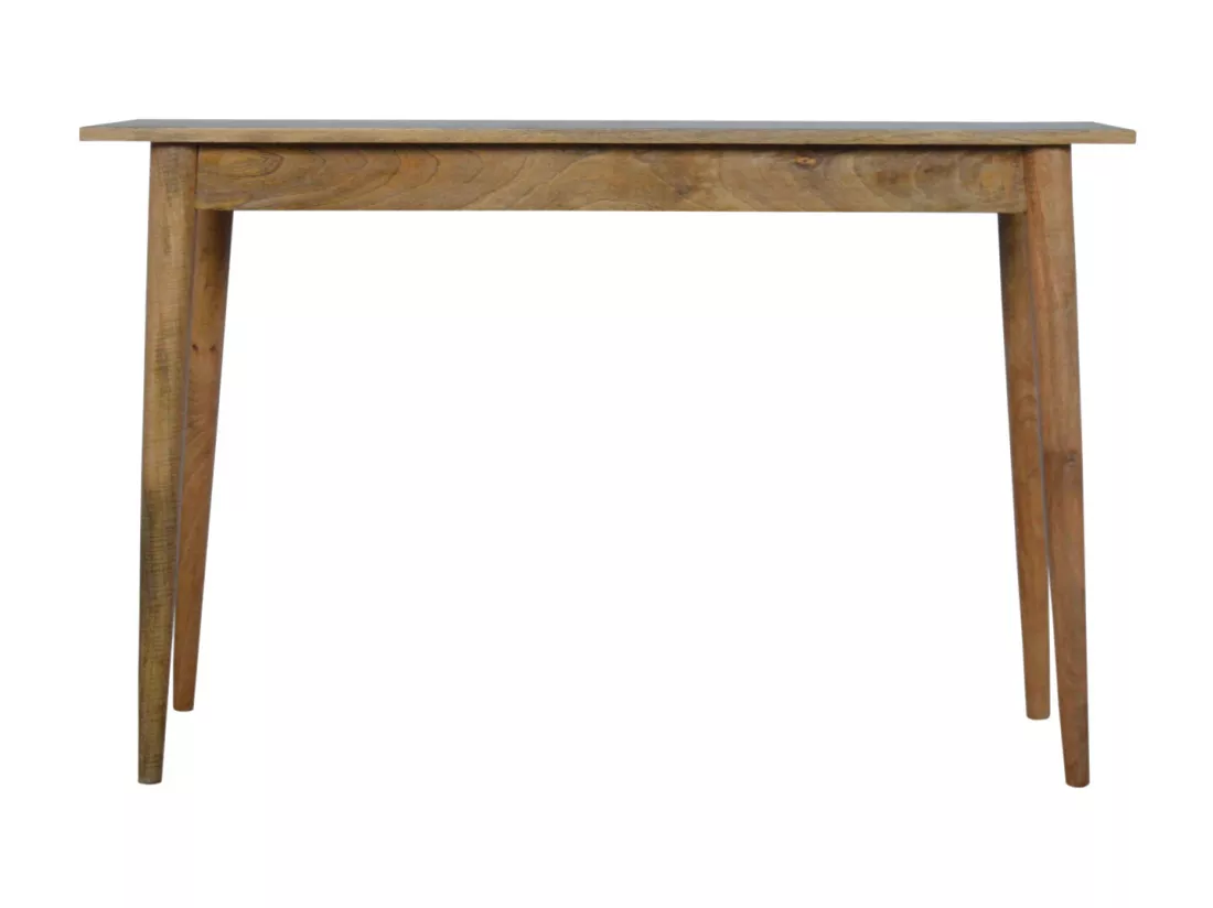 Bureau nordique à 2 tiroirs.