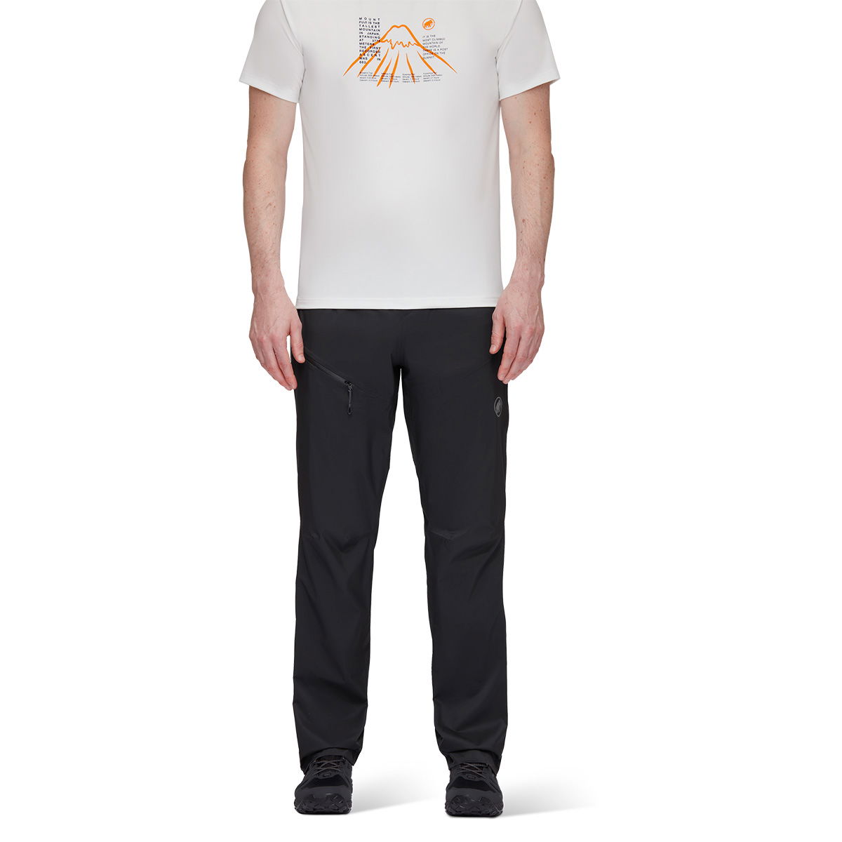 Mammut Alto Light HS skal- og regnbukser, herre (Black) - Spejder Sport