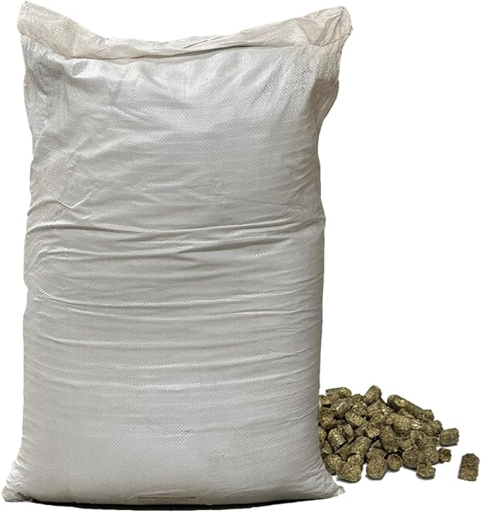 Cama para pássaros com grânulos de tabaco - A nicotina atua como antiparasitário - 100% natural
