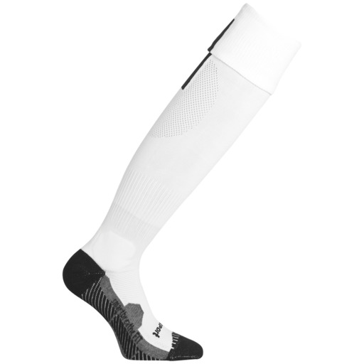 Meias de desempenho para equipe, brancas/pretas, Uhlsport