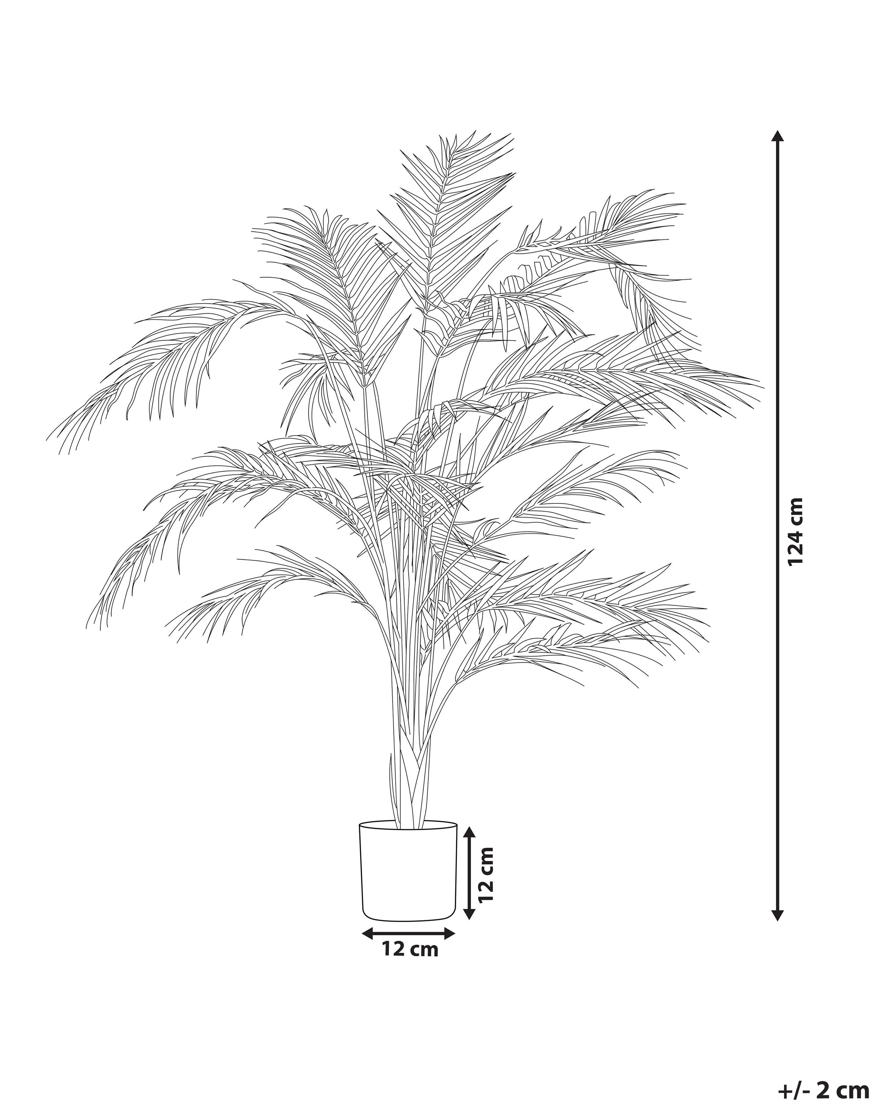Kunstplant ARECA PALM 124 cm Groen
