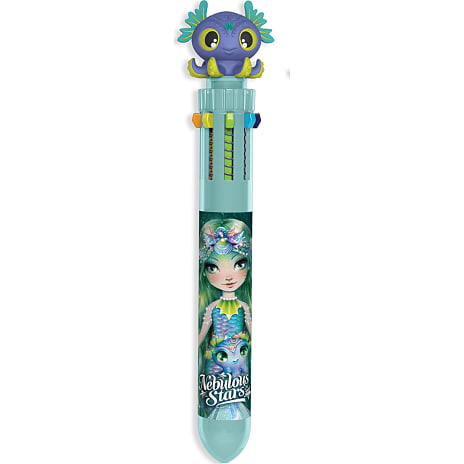 Nebulous star kuglepen 10 farver i 1 – flere varianter – assorteret