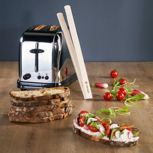 Pince à toast en bois 30 cm Mathon