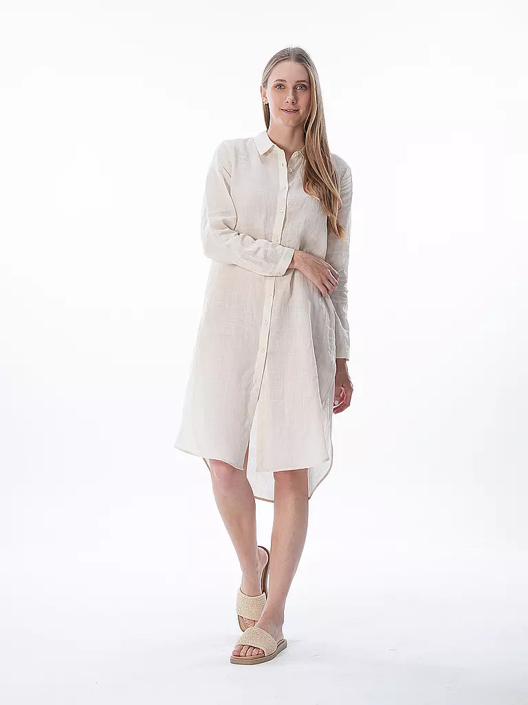 COMMA Midikleid creme