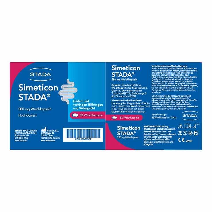 Simeticon STADA® 280 mg Weichkapseln, 32 St