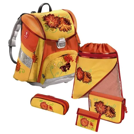 Step by Step TOUCH Schulranzen-Set Sunny Flowers 5-teilig