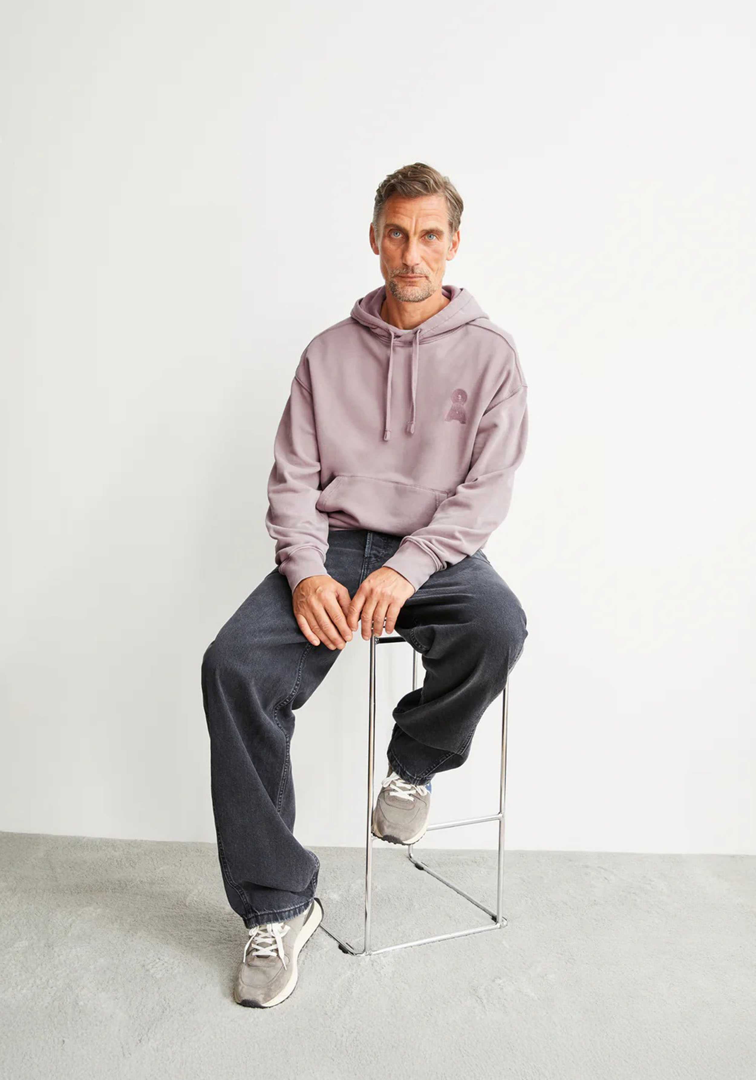 Armedangels Sweatshirt Iconic Å Kiraan Light Grape Washed