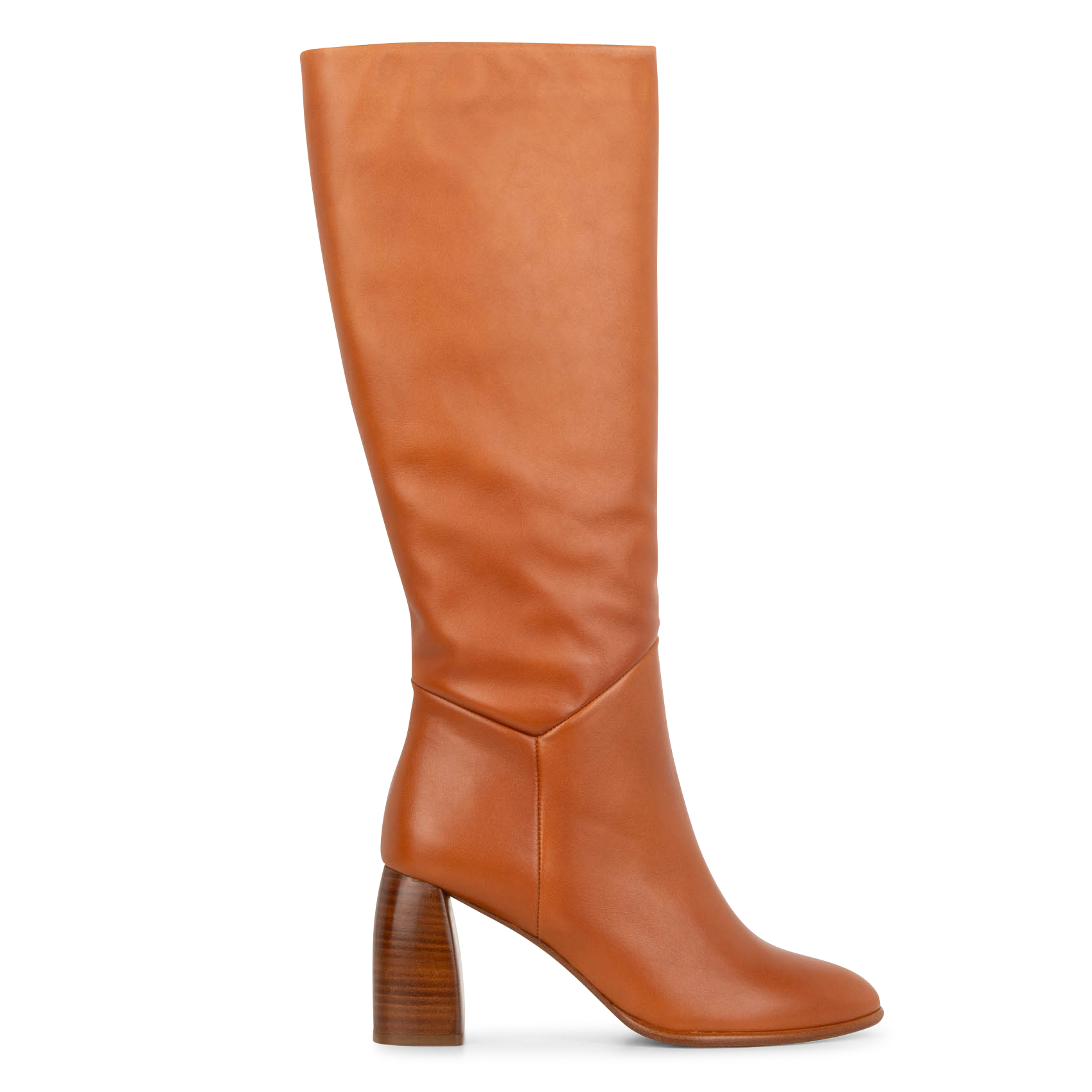 COLUSA - Bottes en cuir| Marron