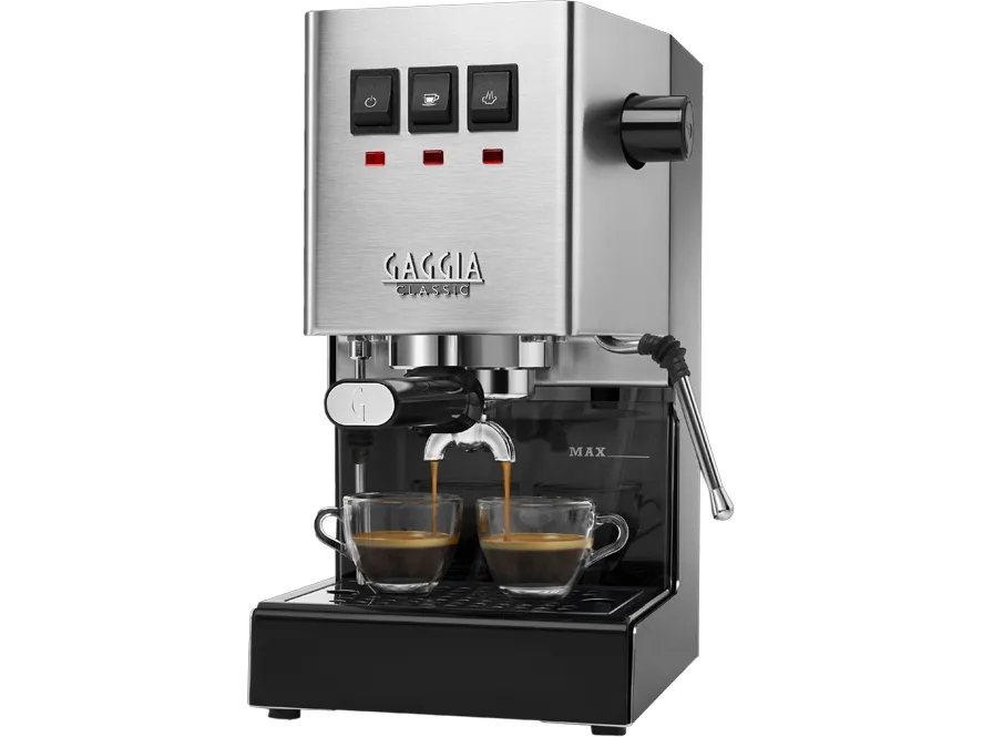 [OUTLET] - Gaggia - New Classic - Kaffemaskine - Rustfrit stål