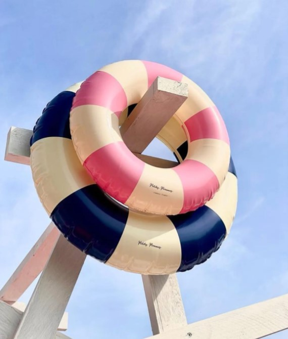 Sally Swim Ring 90cm - Bubblegum