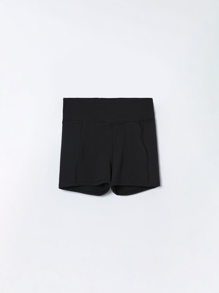 Kit com 3 Shorts Esportivos - Tamanho Médio Laranja