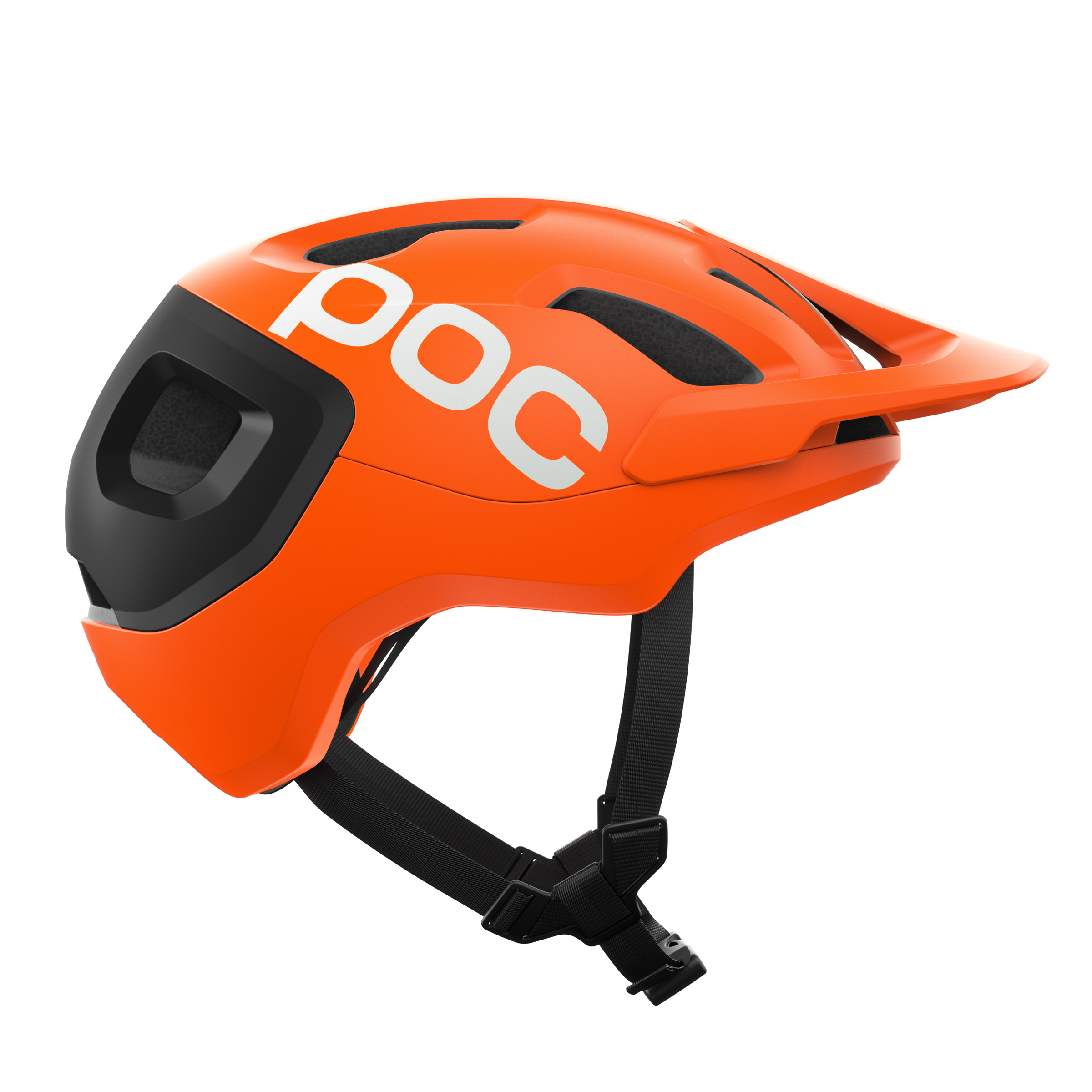 POC Axion MiPS Fluorescent Orange AVIP/Uranium Black Matt