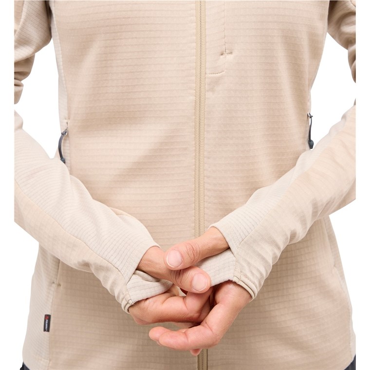 Haglöfs L.I.M Mid Fast II Hood Women Chalk Beige