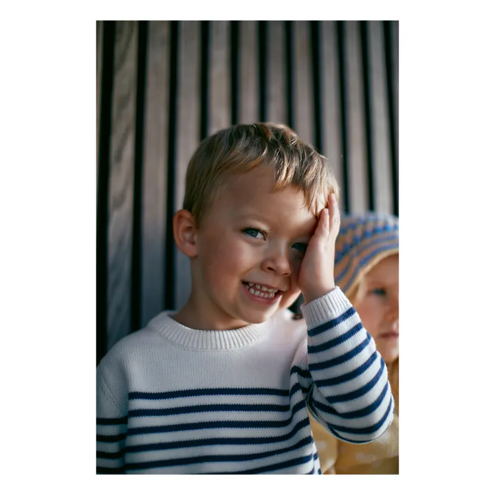 Copenhagen Colors Pull Marinière | Bleu marine