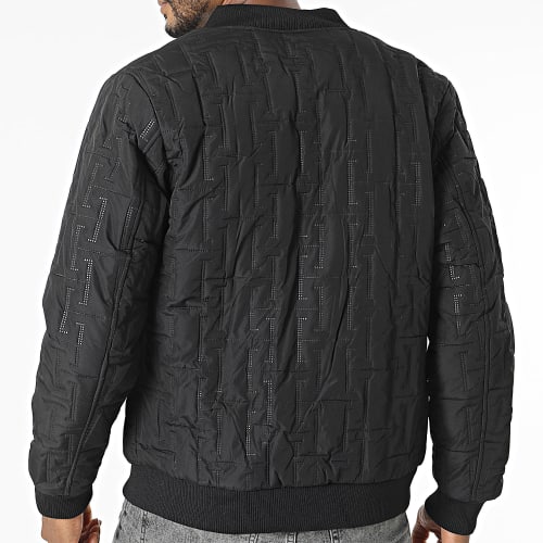 Veste Bomber Réversible Noir