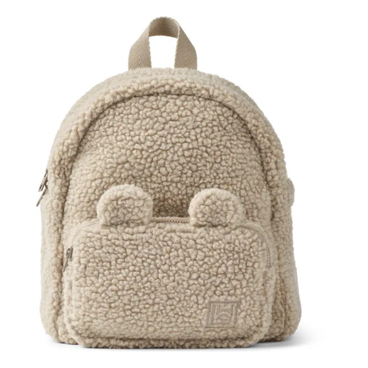 Liewood Sac à Dos Allan Polaire Fibres Recyclées | Beige