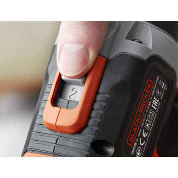 BLACK DECKER 18V klopboor incl. 1.5Ah accu lader