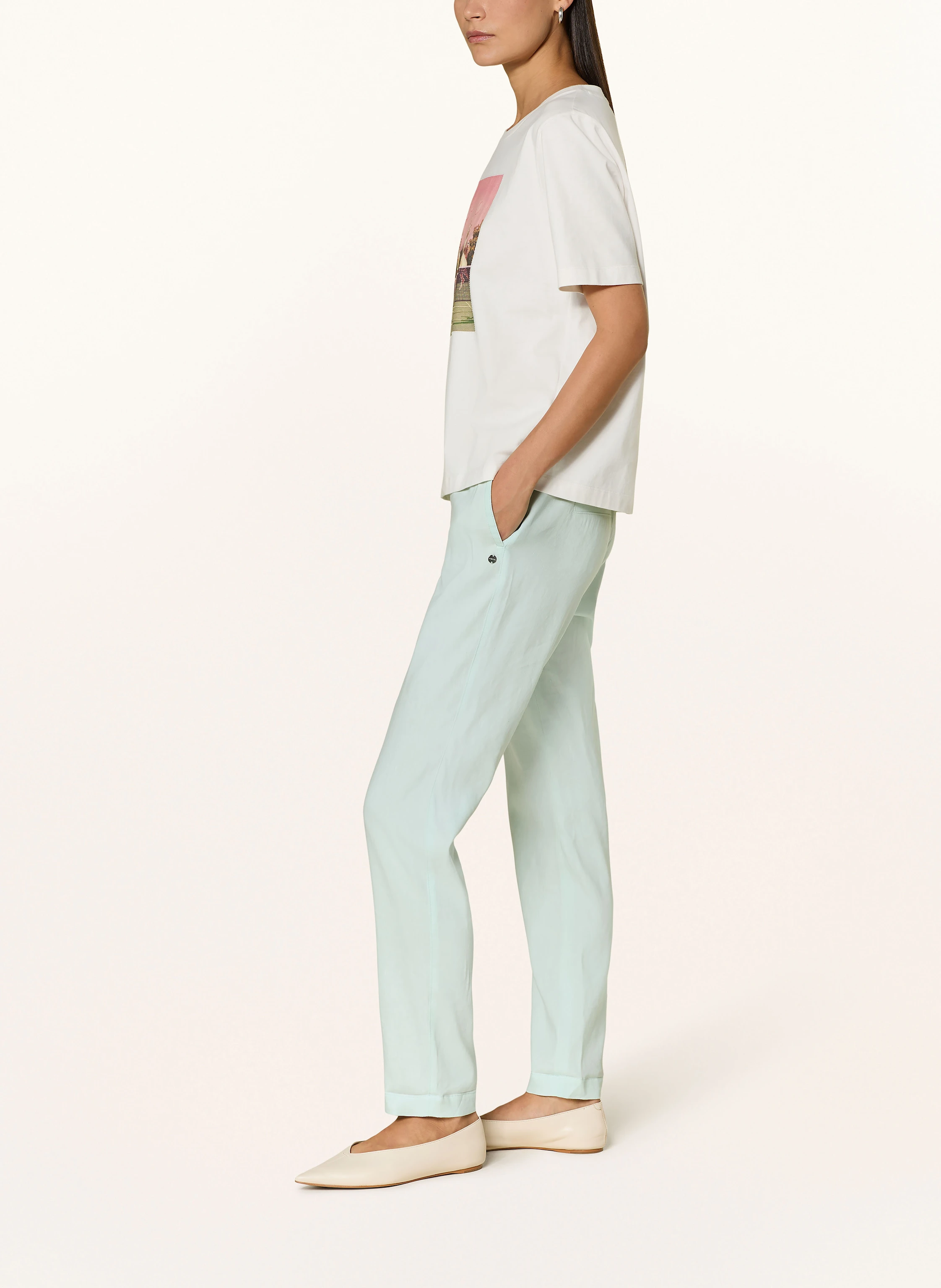 MARC CAIN Hose RHODOS mit Leinen