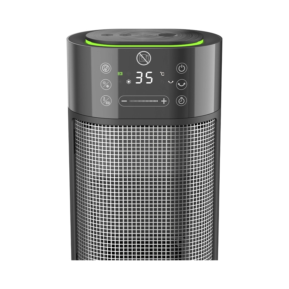 Argo Digitaler Keramik-Heizlüfter mit Befeuchtung und LED Licht