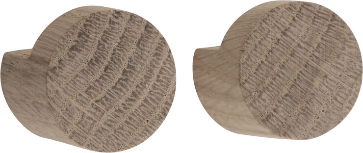 Ekta Living Wood knot, Nature, 2 pcs Eg