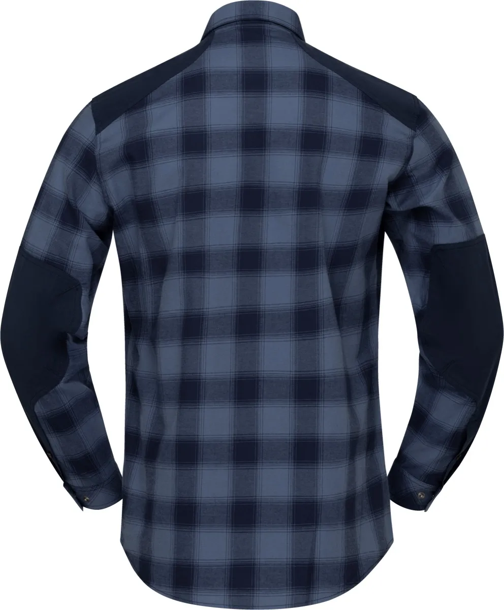 Norrøna Femund Flannel Shirt M'S Navy Blazer