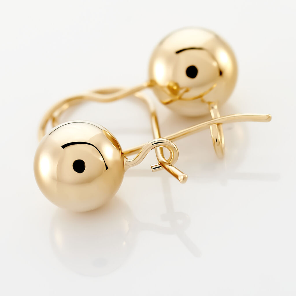Boucles D'oreilles Pendantes Nohraae Plaqué Or Jaune