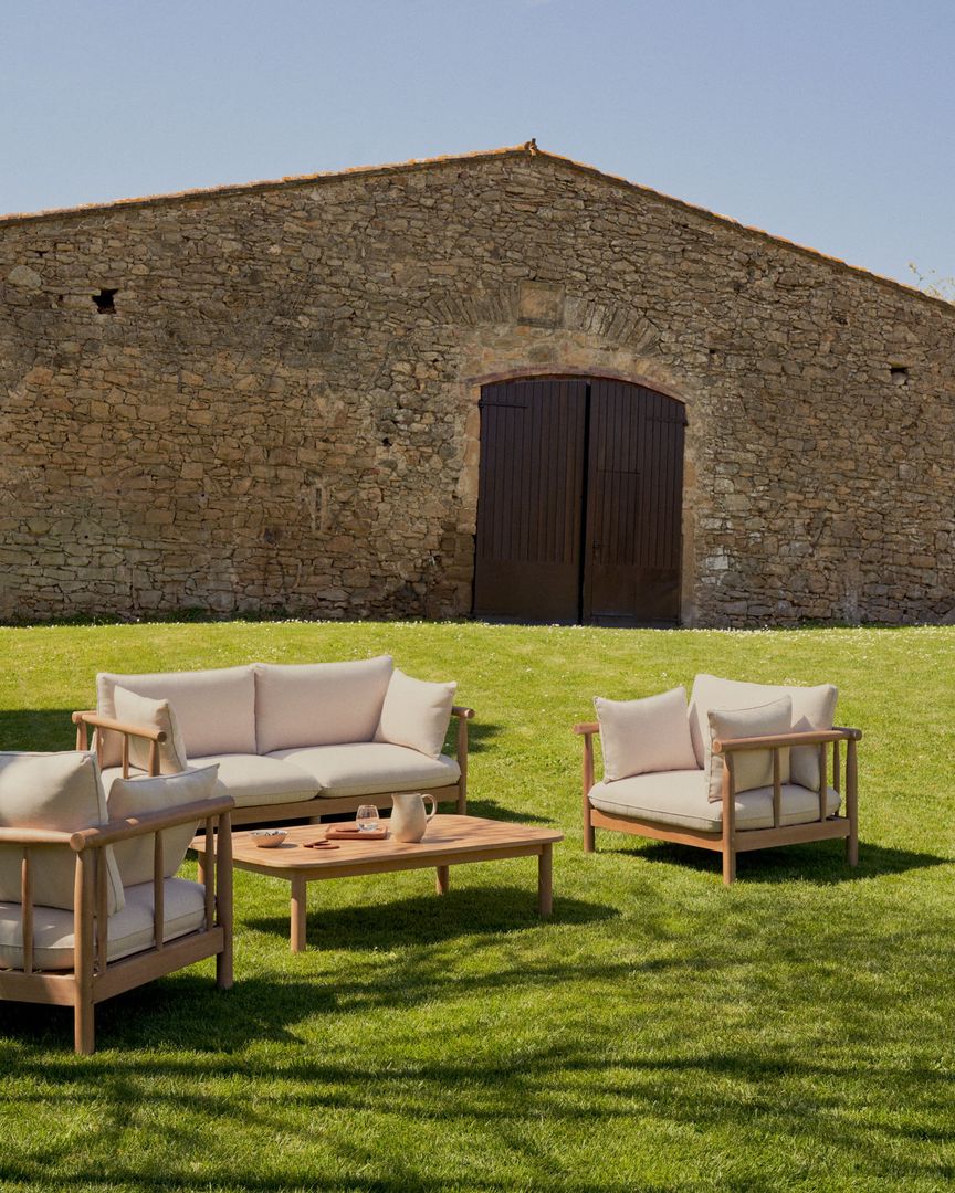 Kave Home   Sacova Outdoor 2-Zitsbank