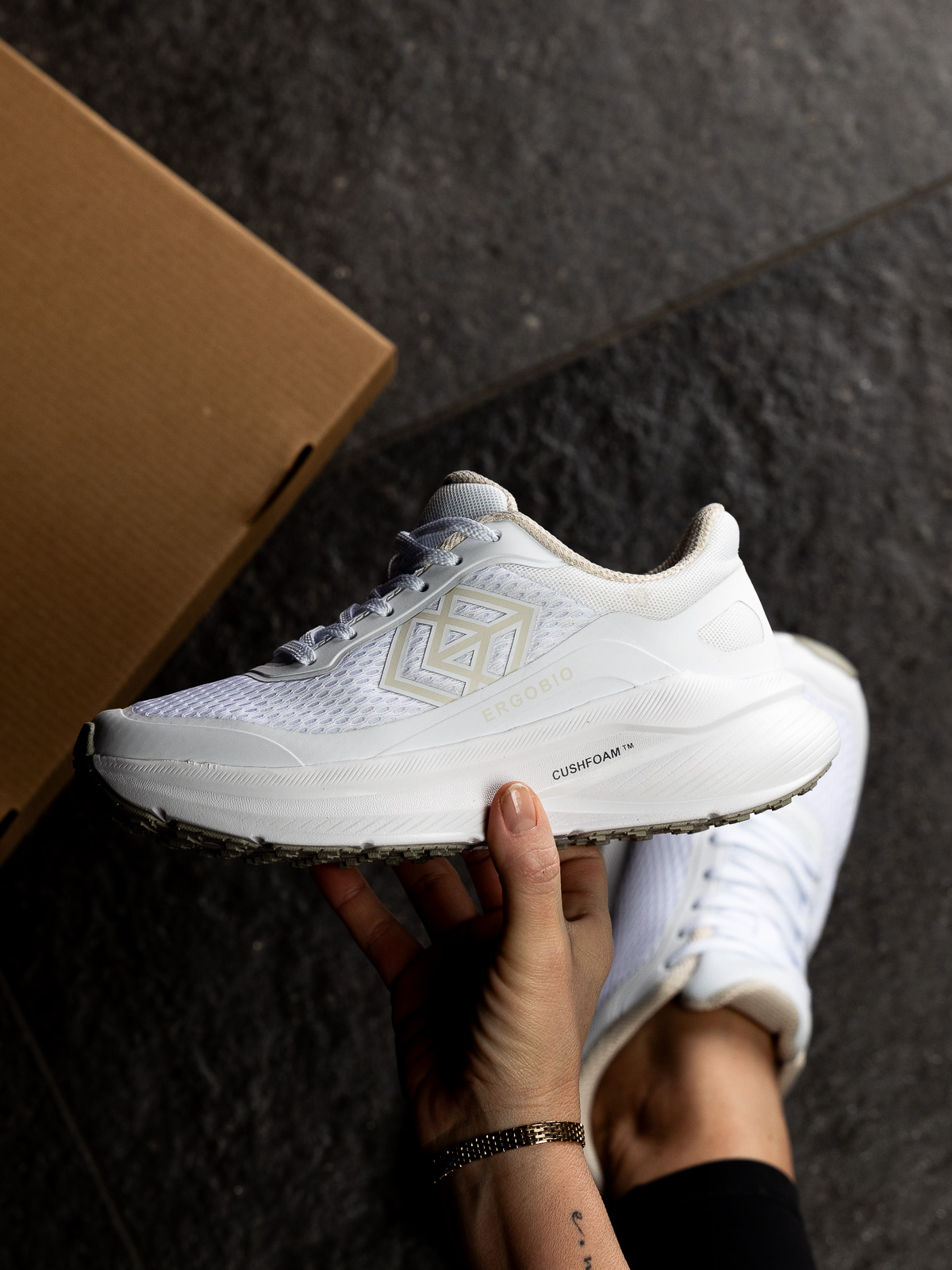 Ergobio - Ergoroller 2.0 W White - Trapes Sko