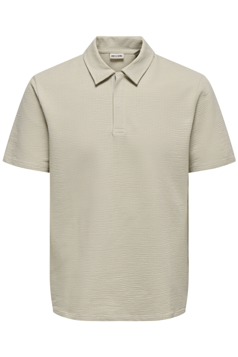Only & Sons beige heren polo