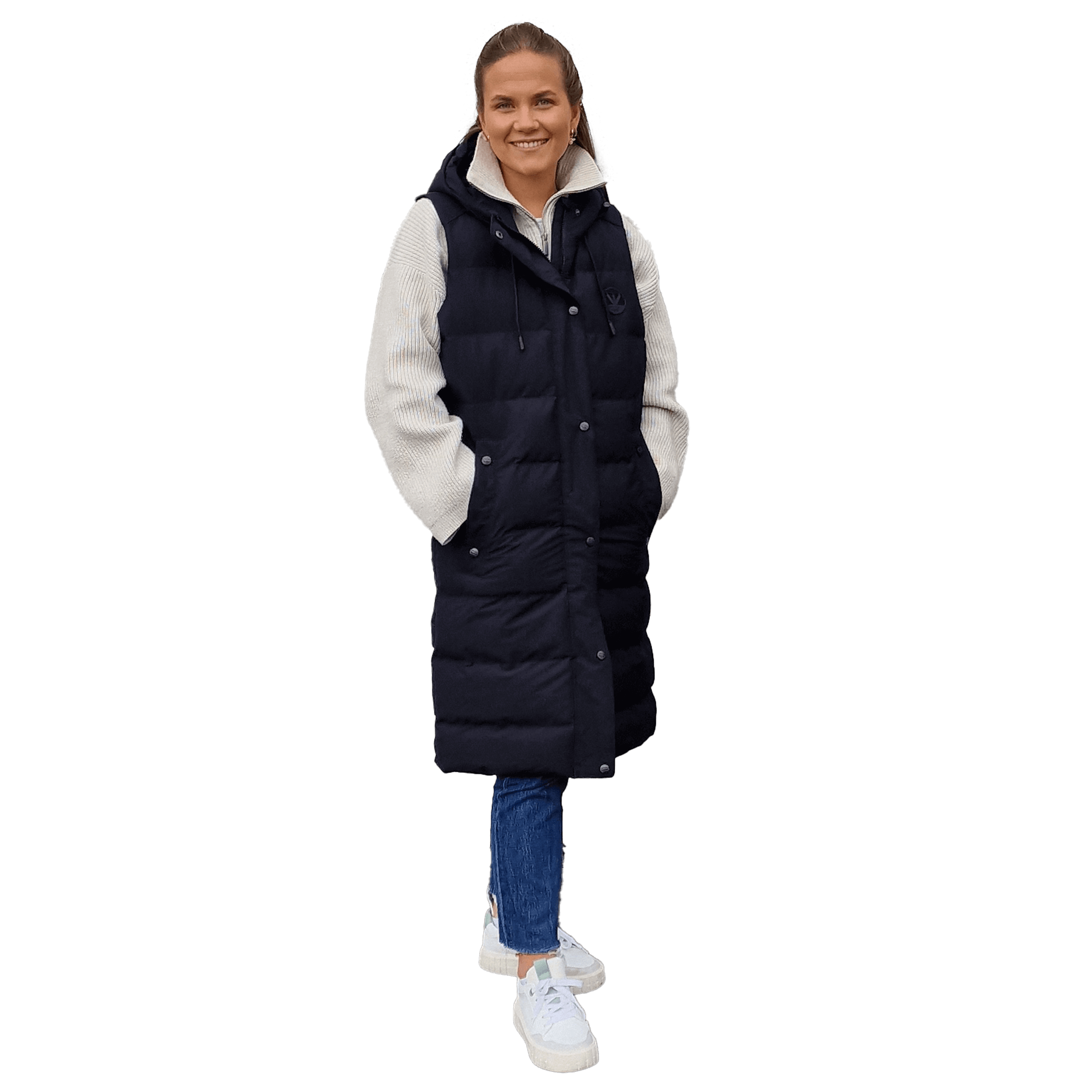 Vertical Chiefanu W Long Puffer Vest - Jakke