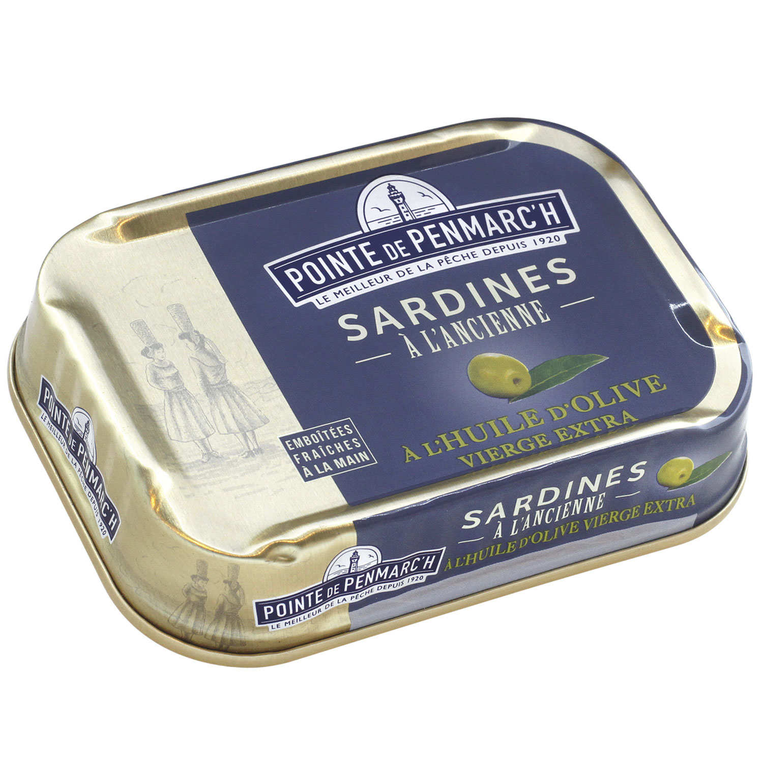 Sardines à l'ancienne à l'huile d'olive vierge extra