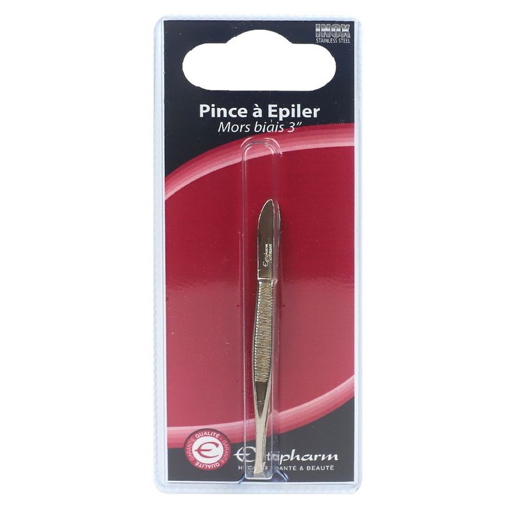 Pince à épiler 3'' Mors biais