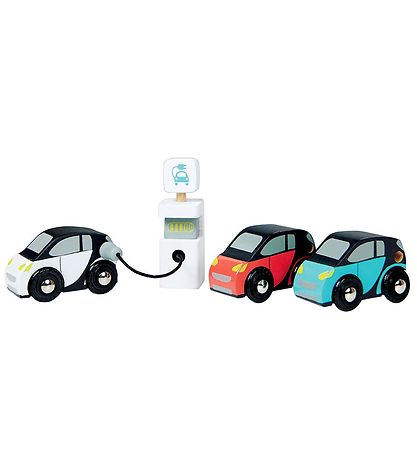 Tender Leaf Tr?leget?j - 3 Biler - Smart Cars