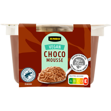 Jumbo Vegan Pure Chocolade Mousse 75 g